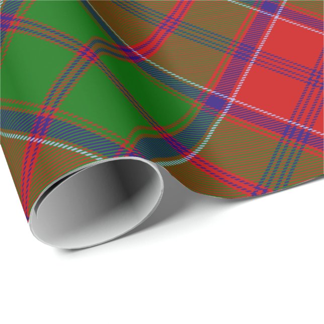 Clan Grant Tartan Geschenkpapier (Rolleneckpunkt)