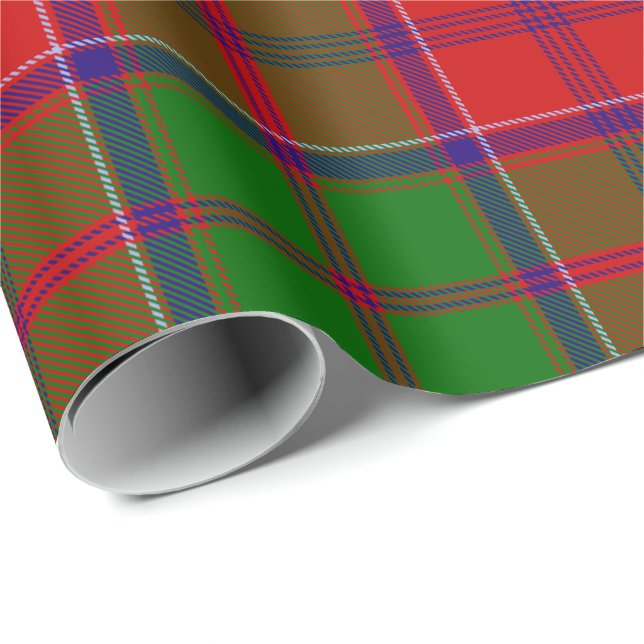 Clan Grant Tartan Geschenkpapier (Rolleneckpunkt)