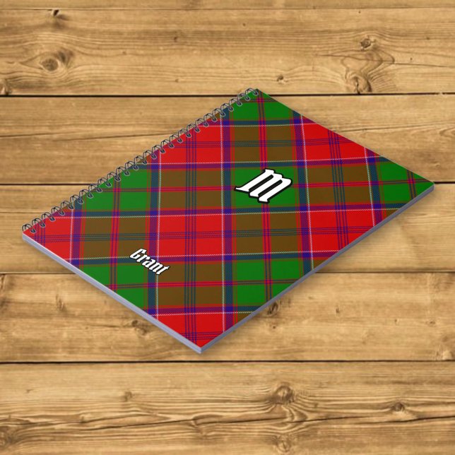 Clan Grant Tartan Notizblock (Von Creator hochgeladen)