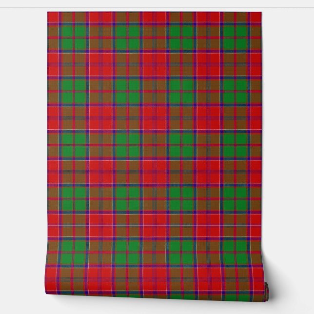 Clan Grant Tartan Tapete (Abrollen)