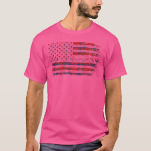 Clan Grant von Rothiemurchus Scottish tartan US fl T-Shirt