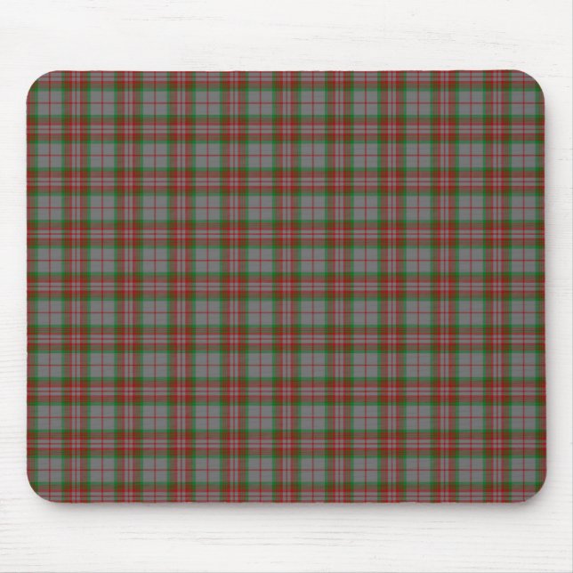 Clan Gray Tartan Mousepad (Vorne)