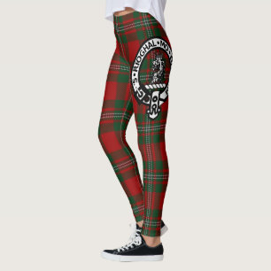 Clan Gregor Crest Tartan Damenleggings Scotstee Leggings