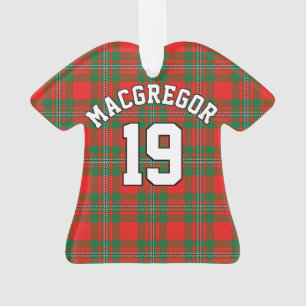 Clan Gregor MacGregor Tartan Weihnachten Jersey Ornament