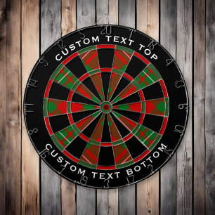 Clan Gregor Tartan Dart Board Dartscheibe