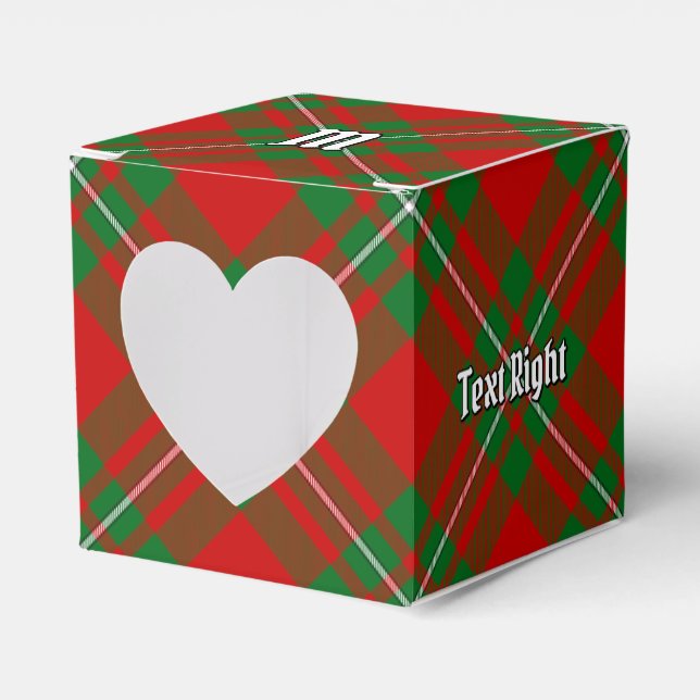 Clan Gregor Tartan Gevor Box Geschenkschachtel (Vorderseite)