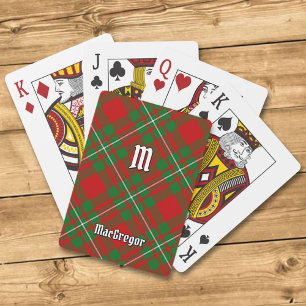 Clan Gregor Tartan Spielkarten