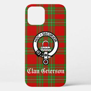 Clan Grierson Wappen & Tartan Case-Mate iPhone Hülle