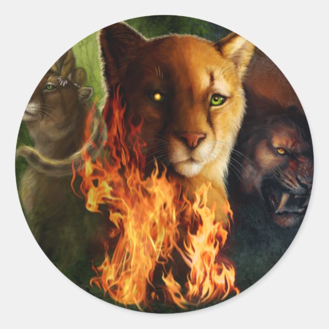 Clan Ground Runder Aufkleber (Vorderseite)