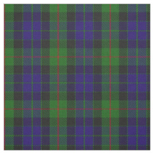 Clan-Gunn schottischer Tartan-kariertes Gewebe Stoff