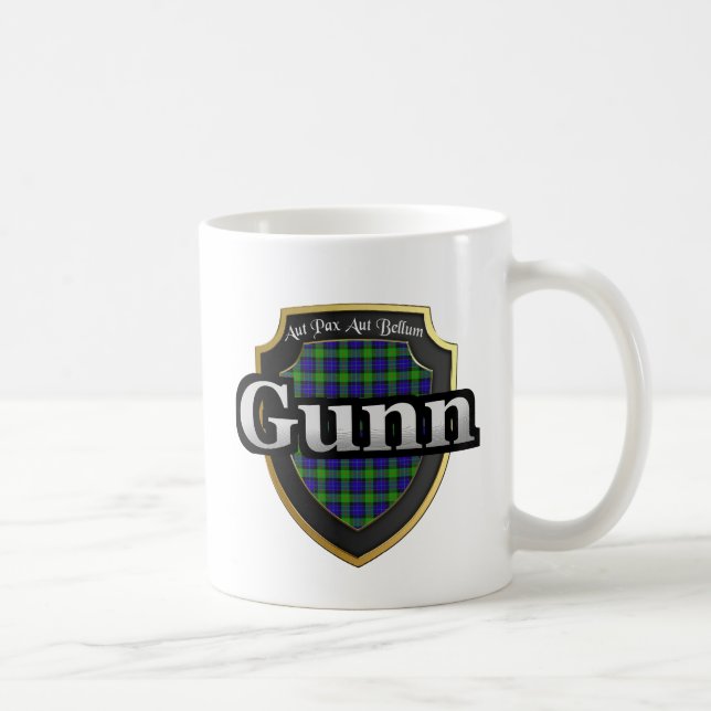 Clan Gunn Scottish Dynsty Tartan Tasse Cups (Rechts)