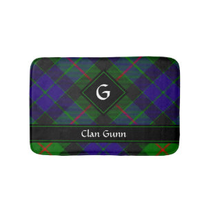 Clan Gunn Tartan Bath Mat Badematte