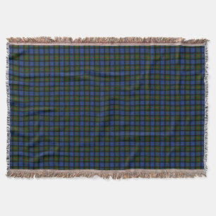 Clan Gunn Tartan Decke