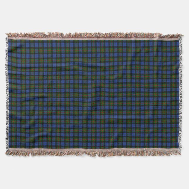 Clan Gunn Tartan Decke (Vorderseite)