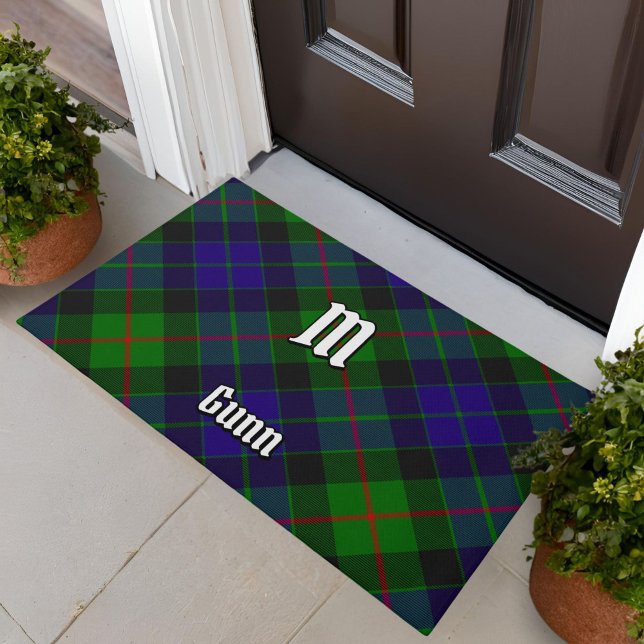 Clan Gunn Tartan Doormat Fußmatte (Von Creator hochgeladen)