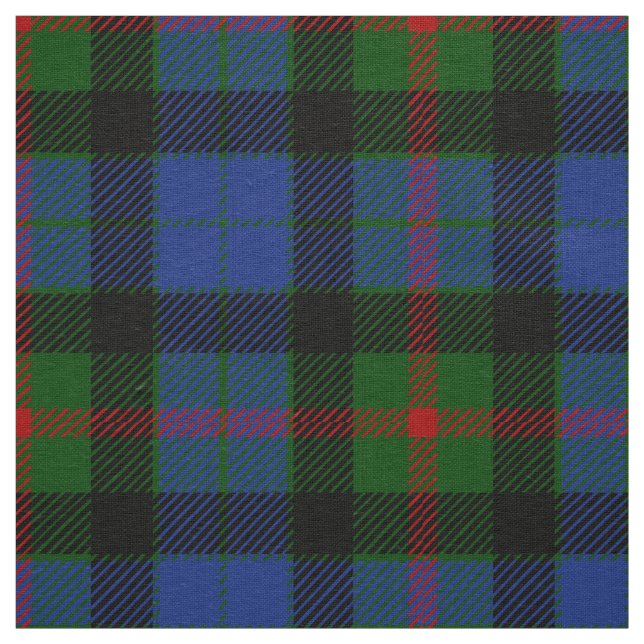 Clan Gunn Tartan Kariert Stoff (Muster)