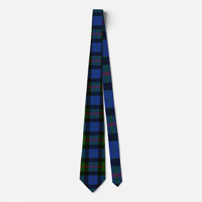 Clan Gunn Tartan Krawatte (Vorderseite)