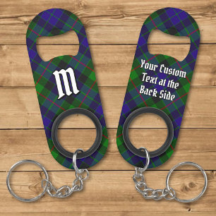 Clan Gunn Tartan Schlüsselanhänger Flaschenöffner