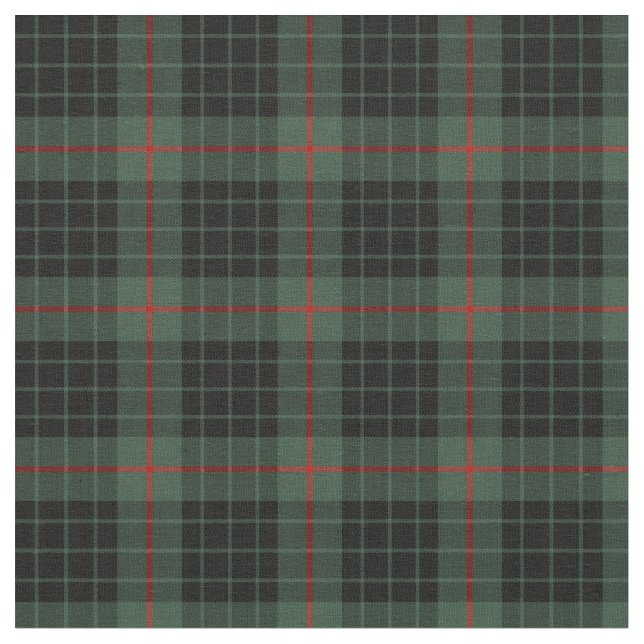 Clan Gunn Tartan Stoff (Nahaufnahme)
