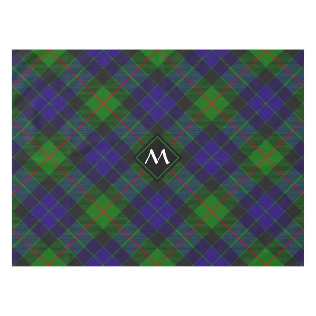 Clan Gunn Tartan Tablecloth Tischdecke (Vorderseite (Horizontal))