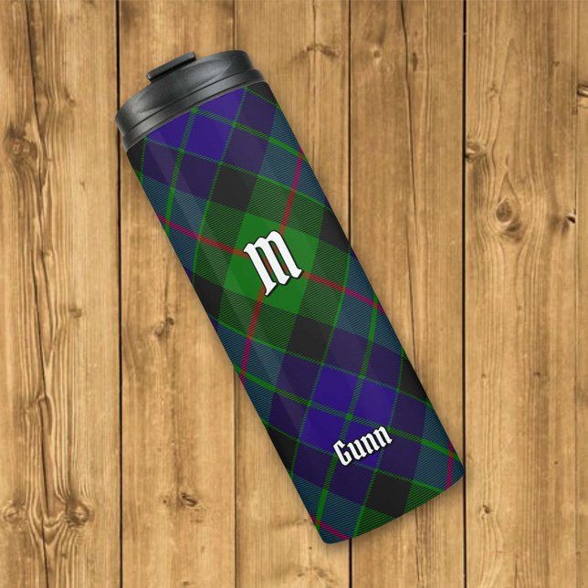 Clan Gunn Tartan Thermal Tumbler Thermosbecher (Von Creator hochgeladen)