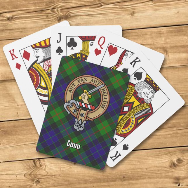 Clan Gunn Wappen Spielkarten (Von Creator hochgeladen)