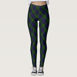 Clan Gunn Wappen & Tartan Leggings
