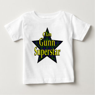 Clan-Gunnsuperstar-Säuglings-T - Shirt