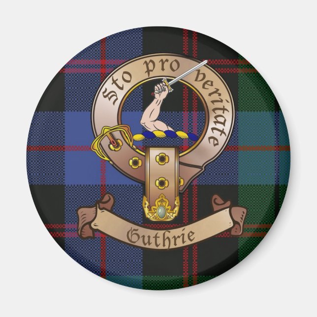 Clan Guthrie Magnets Magnet (Vorne)