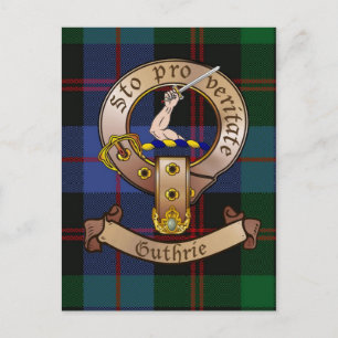 Clan Guthrie Postcards Postkarte