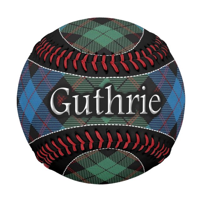 Clan Guthrie Scottish Dream Tartan Baseball (Vorderseite)