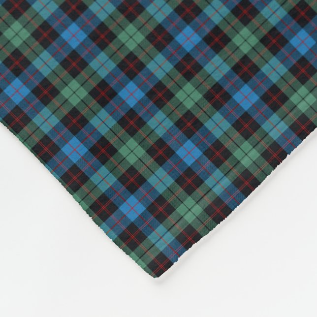 Clan Guthrie Tartan Fleecedecke (Ecke)