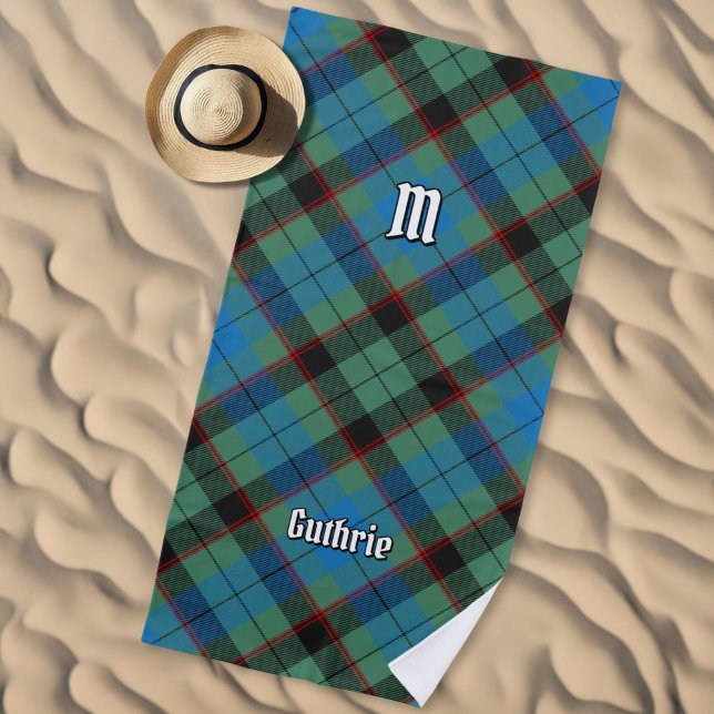 Clan Guthrie Tartan Strandtuch (Von Creator hochgeladen)