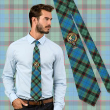 Clan Guthrie Wappen über Tartan