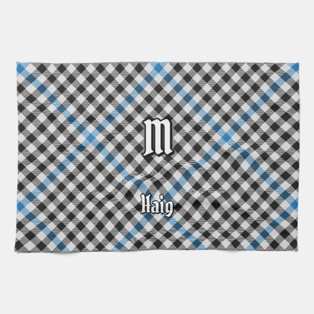 Clan Haig Check Tartan Geschirrtuch (Horizontal)