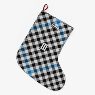 Clan Haig Check Tartan Großer Weihnachtsstrumpf