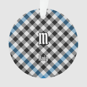 Clan Haig Check Tartan Ornament