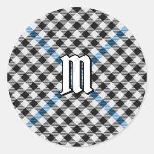 Clan Haig Check Tartan Runder Aufkleber