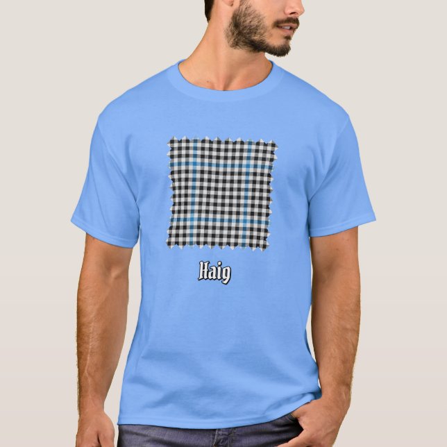 Clan Haig Check Tartan T-Shirt (Vorderseite)