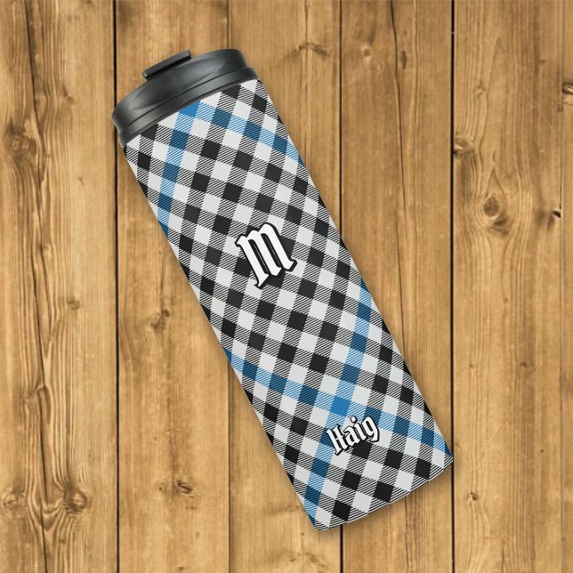 Clan Haig Check Tartan Thermosbecher (Von Creator hochgeladen)