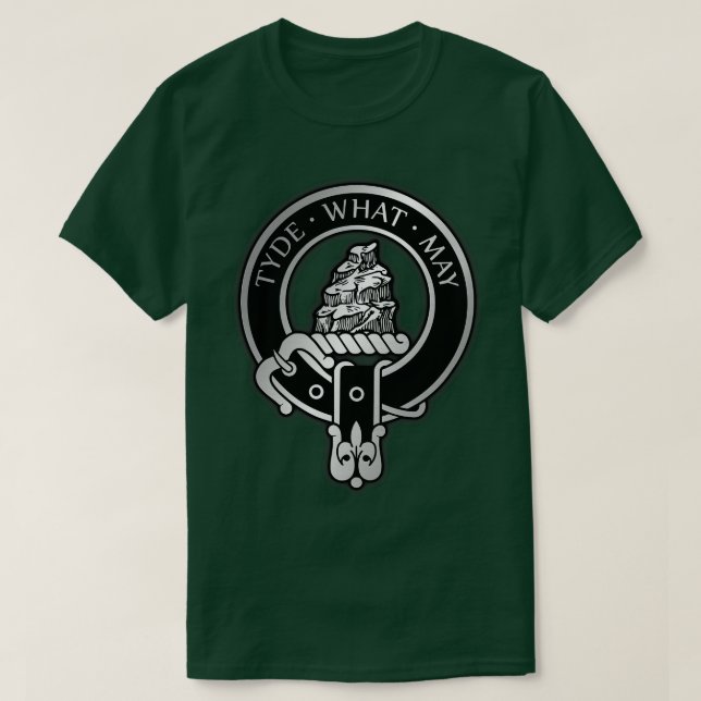 Clan Haig Wappen Tartan 3 T-Shirt (Design vorne)