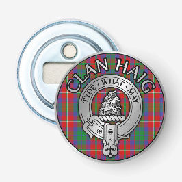 Clan Haig Wappen & Tartan Flaschenöffner