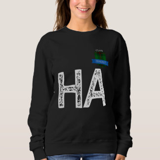 Clan Halket H und eine Familienübereinstimmung Sweatshirt