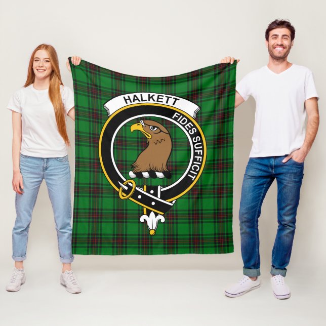 Clan Halkett Tartan Kariert Fleecedecke (Beispiel)