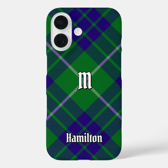 Clan Hamilton Hunting Tartan Case-Mate iPhone Case (Rückseite)