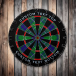 Clan Hamilton Hunting Tartan Dart Board Dartscheibe<br><div class="desc">Clan Hamilton traditionelles Jagdtartan mit modernen Farben. Nahtloses Muster. Zwei benutzerdefinierte Textbereiche auf dem äußeren Ring.</div>
