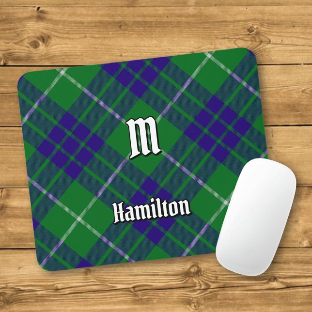 Clan Hamilton Hunting Tartan Mouse Pad Mousepad (Von Creator hochgeladen)
