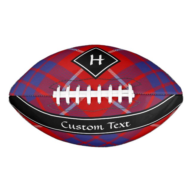 Clan Hamilton Red Tartan Football (Vorderseite)