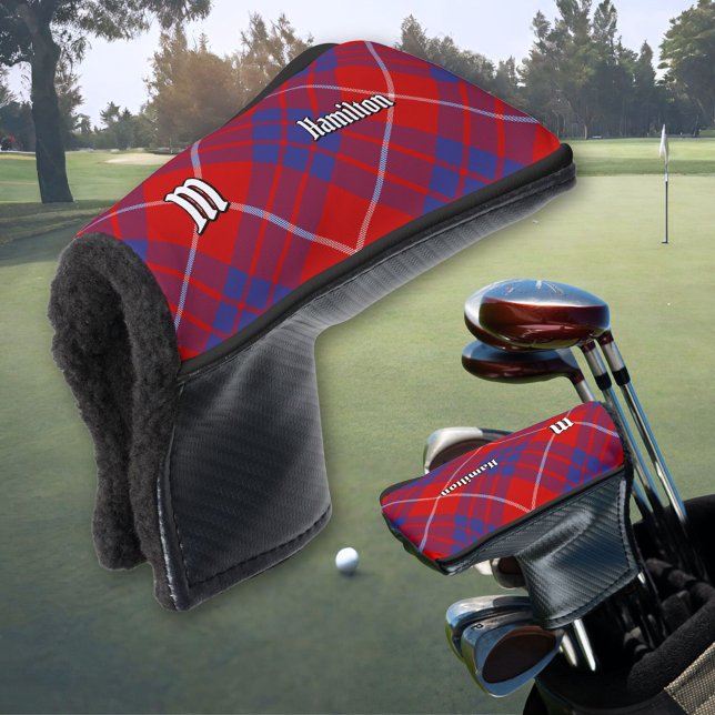 Clan Hamilton Red Tartan Golf Head Cover Headcover (Von Creator hochgeladen)