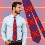 Clan Hamilton Red Tartan Neck Tie Krawatte<br><div class="desc">Clan Hamilton traditioneller roter Tartan mit modernen Farben. Benutzerdefiniertes Monogramm.</div>